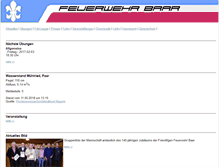 Tablet Screenshot of feuerwehr-baar.de